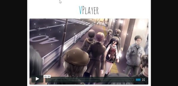 custom html5 video player