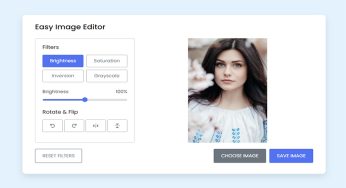 How to Make a Dynamic Image Editor With Effects in HTML5, CSS3 & JavaScript